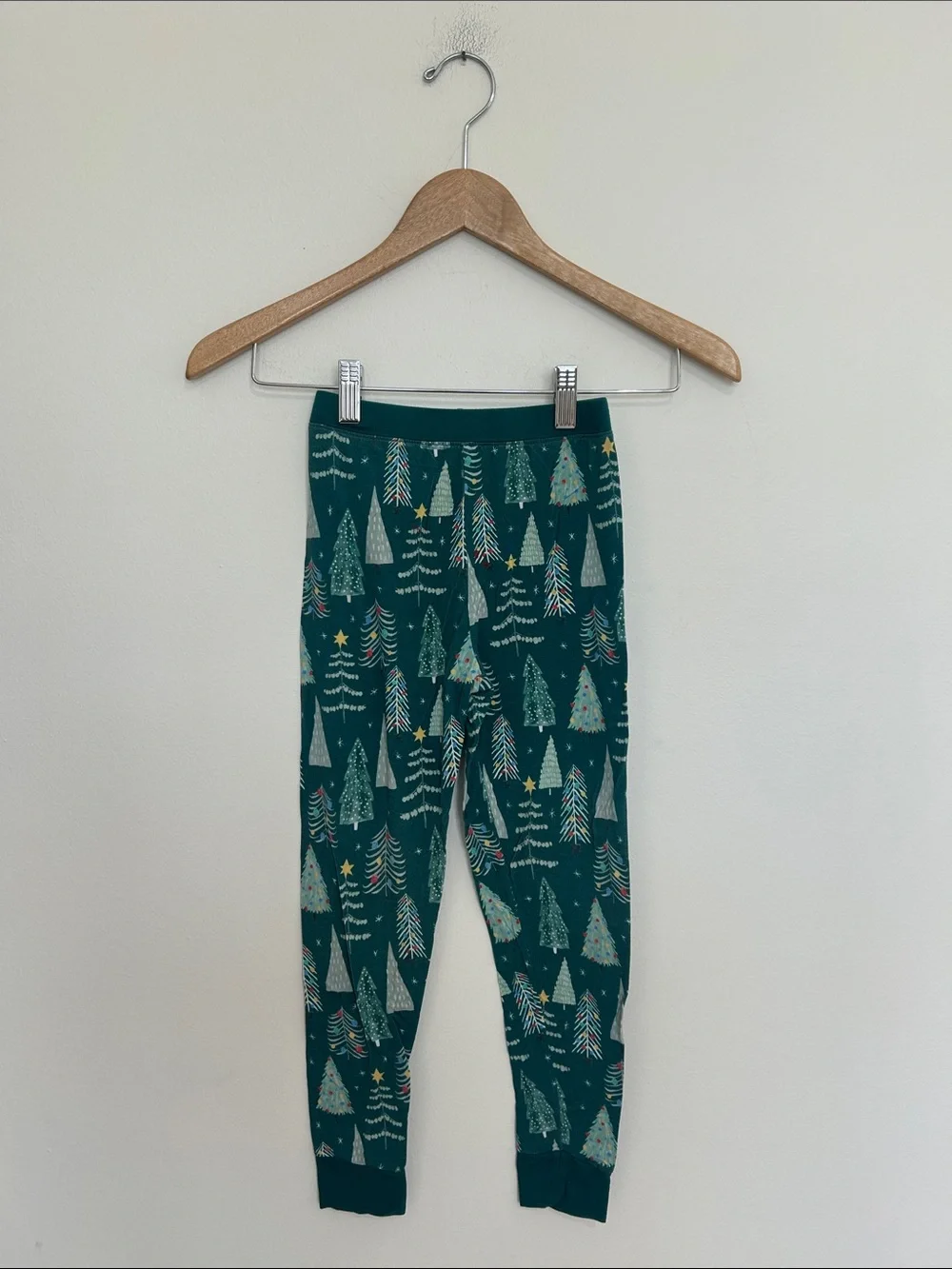 Little Sleepies Twinkling Trees Christmas Bamboo Pajama Set Size 5/6